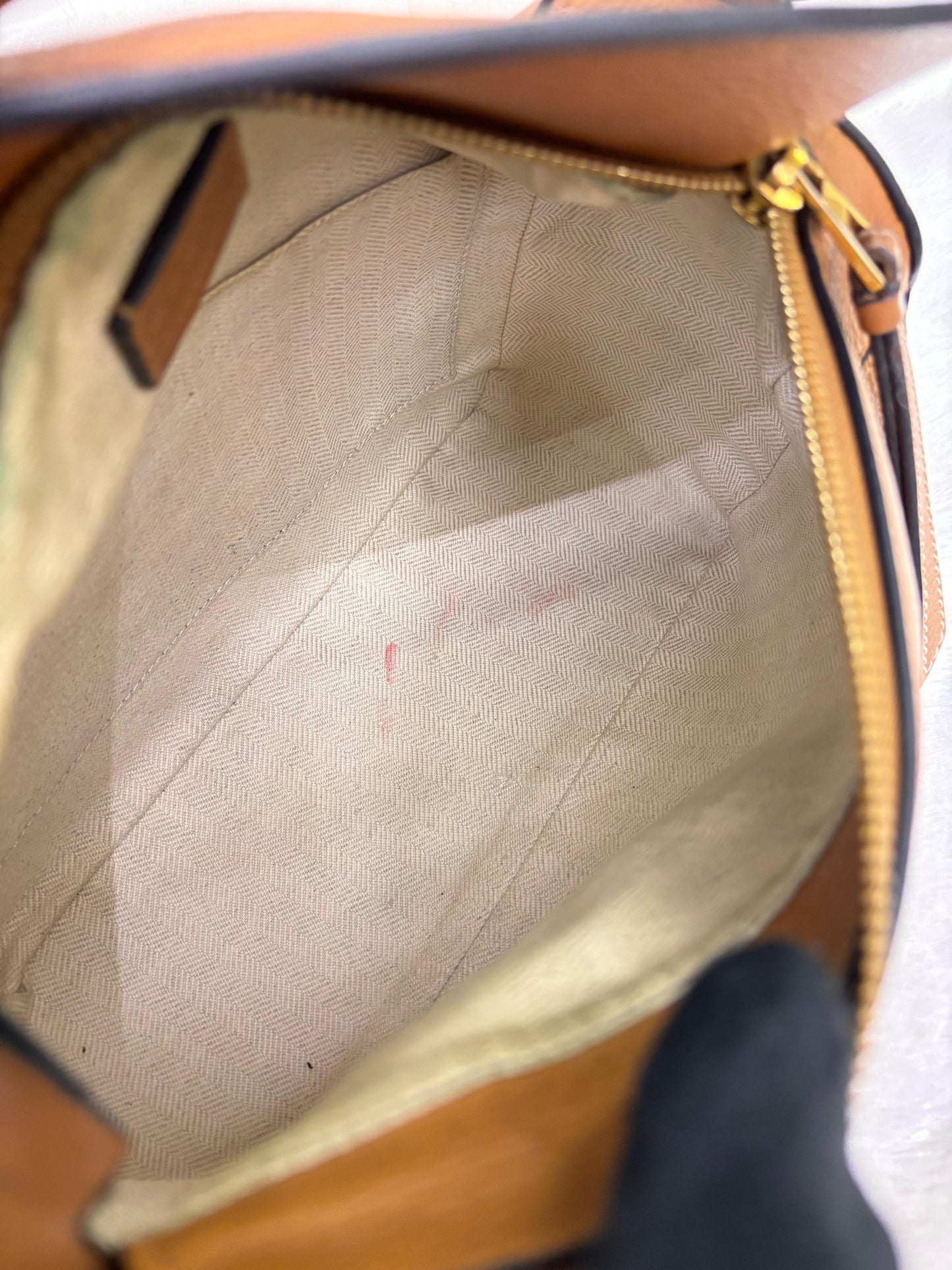 Loewe Puzzle Small Grained Tan GHW 2019