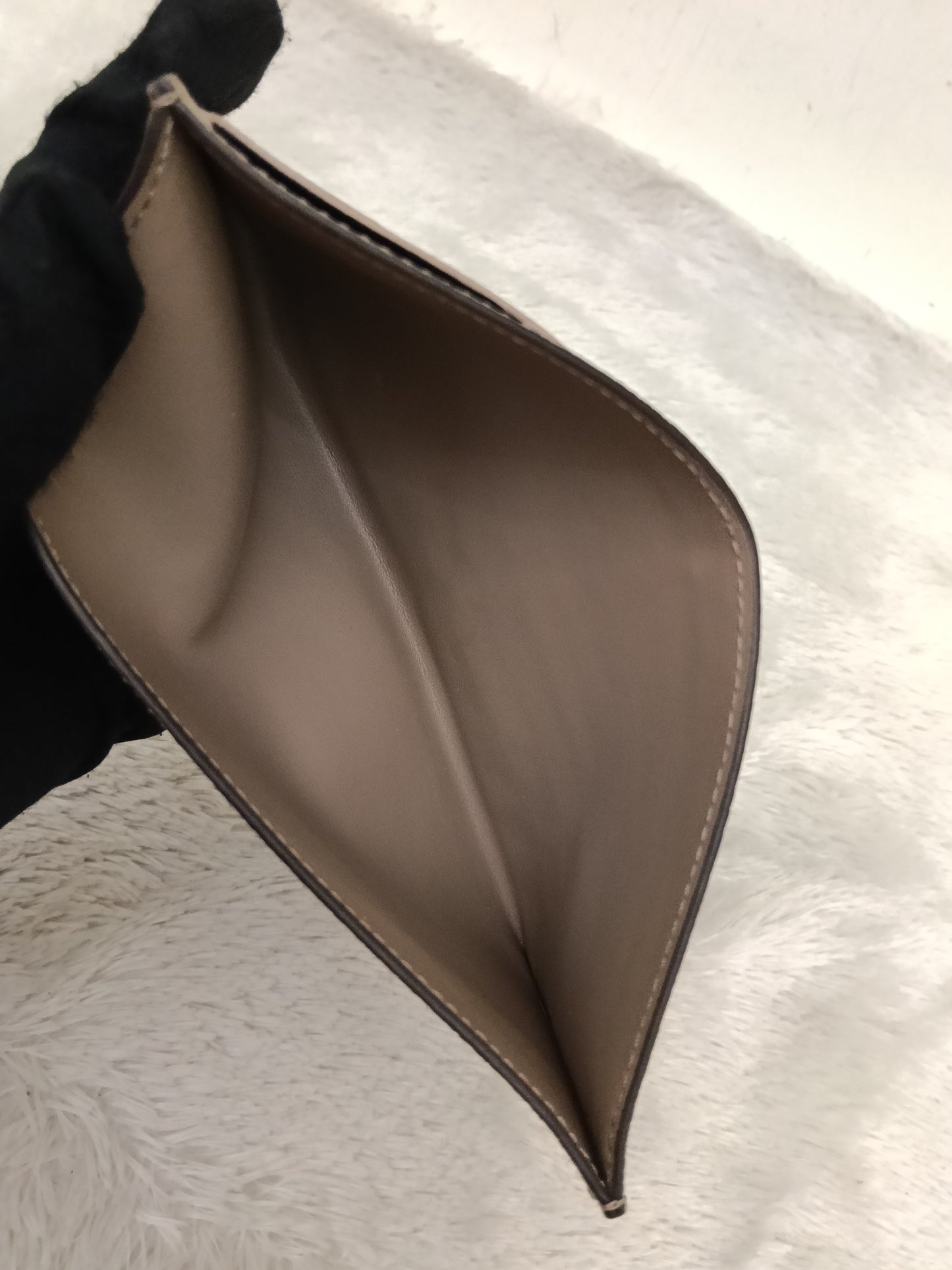 LV Pochette Felicie GM Monogram Empreinte Tourterelle Creme (CHIP)