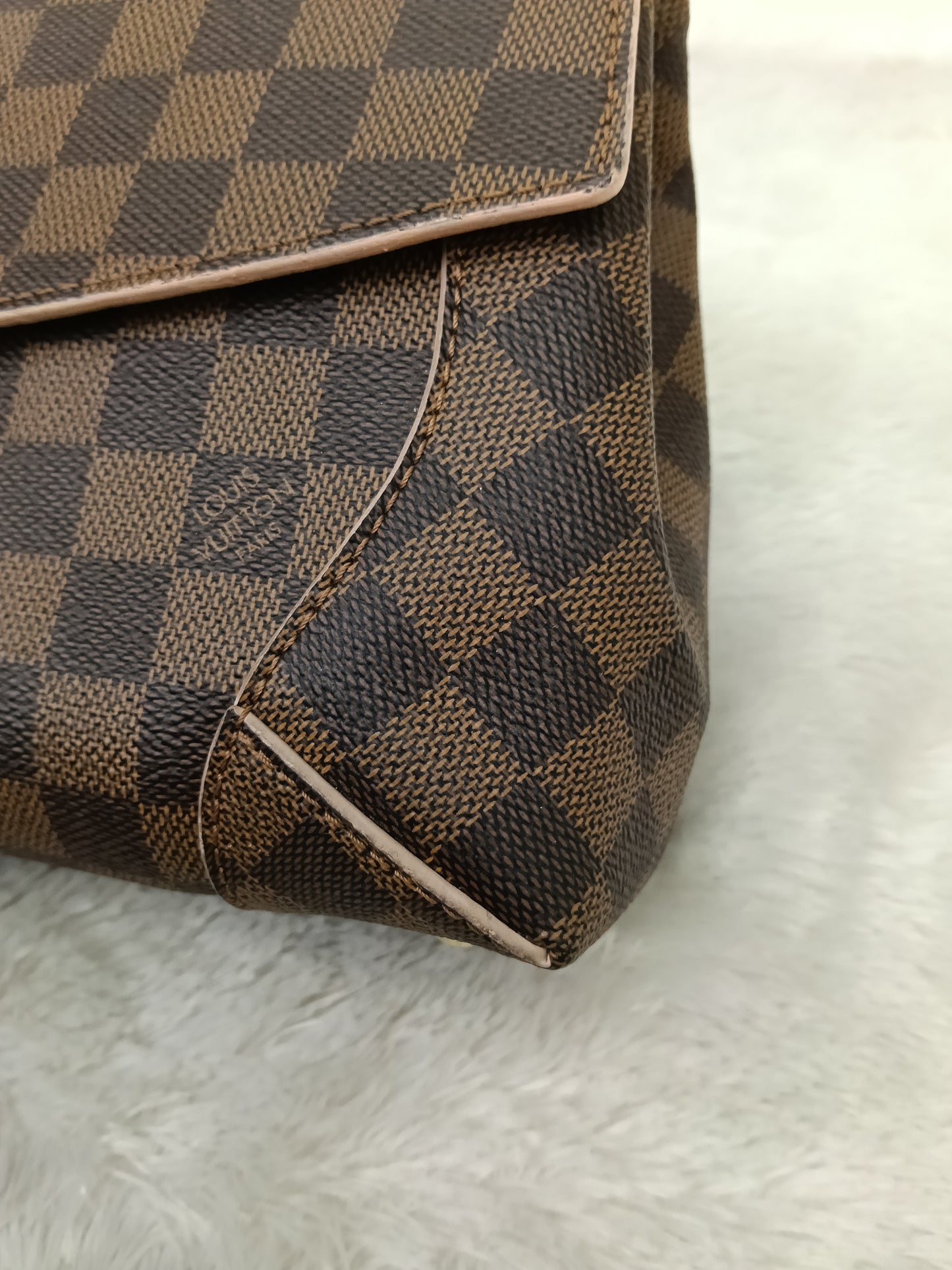 LV Caissa Clutch Damier Rose Ballerine 2016