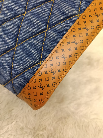 LV Alma BB Denim L Malletage Blue 2019