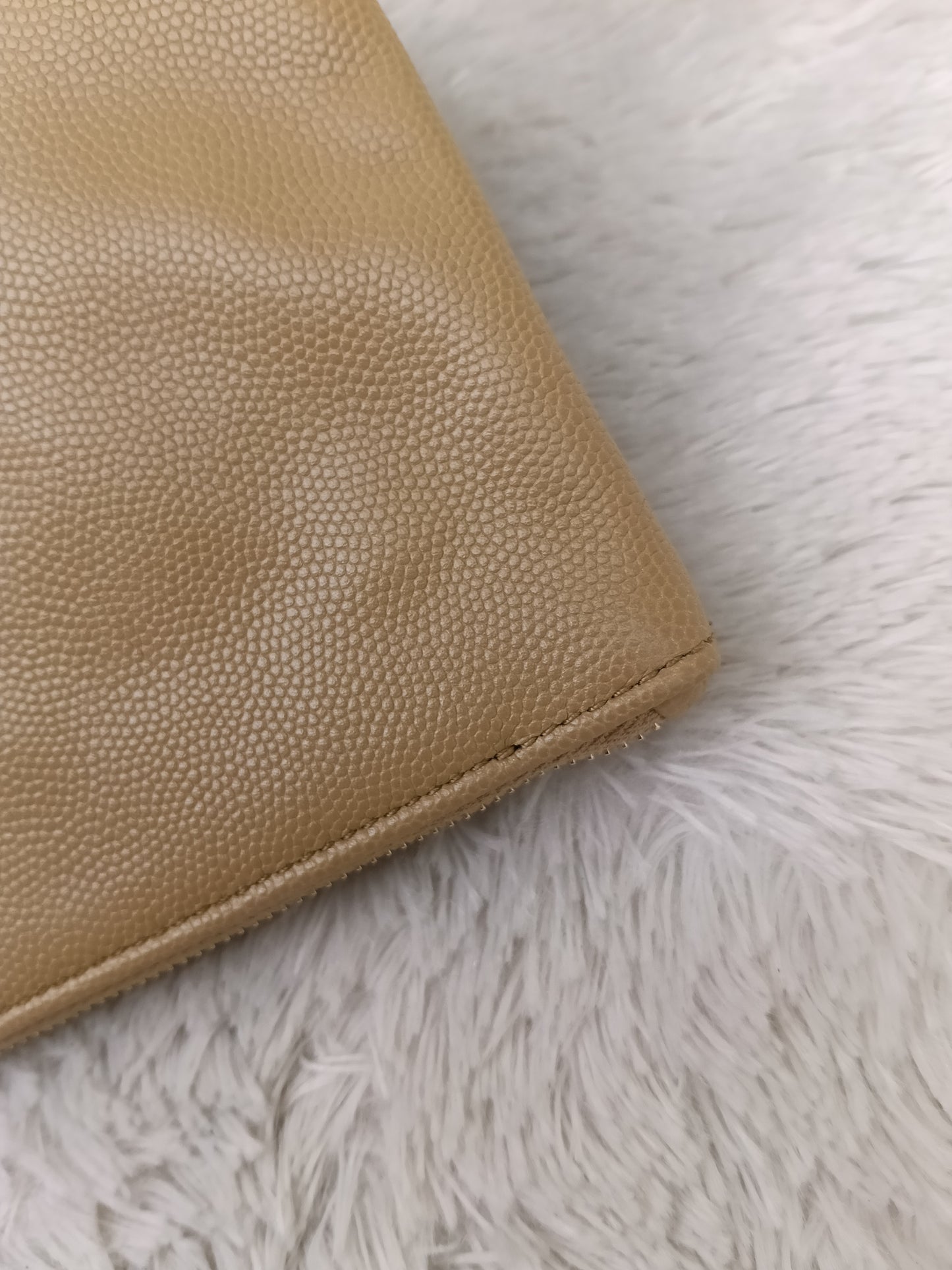 Chanel C25 Medium Caviar Dark Beige GHW (CHIP)