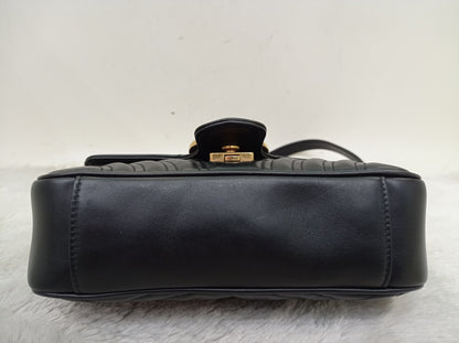 Gucci Marmont Mini Black GHW