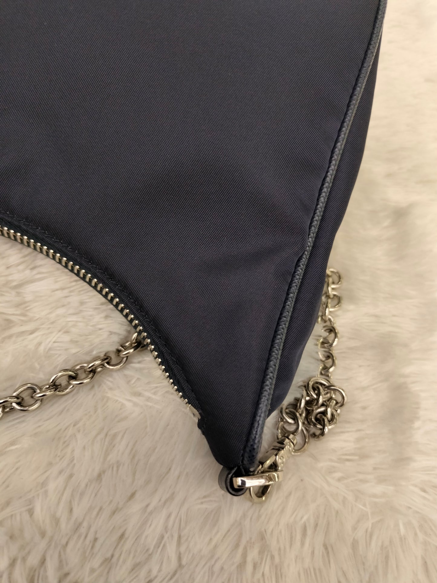 Prada Multi Pochette Re Edition Nylon Navy SHW
