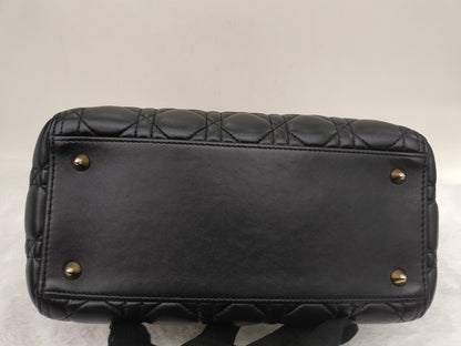 Lady Dior Medium Lamb Black GHW 2013