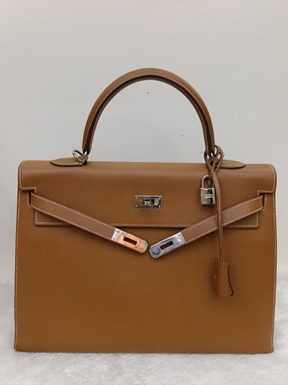 K35 Epsom Sellier Gold PHW #J square