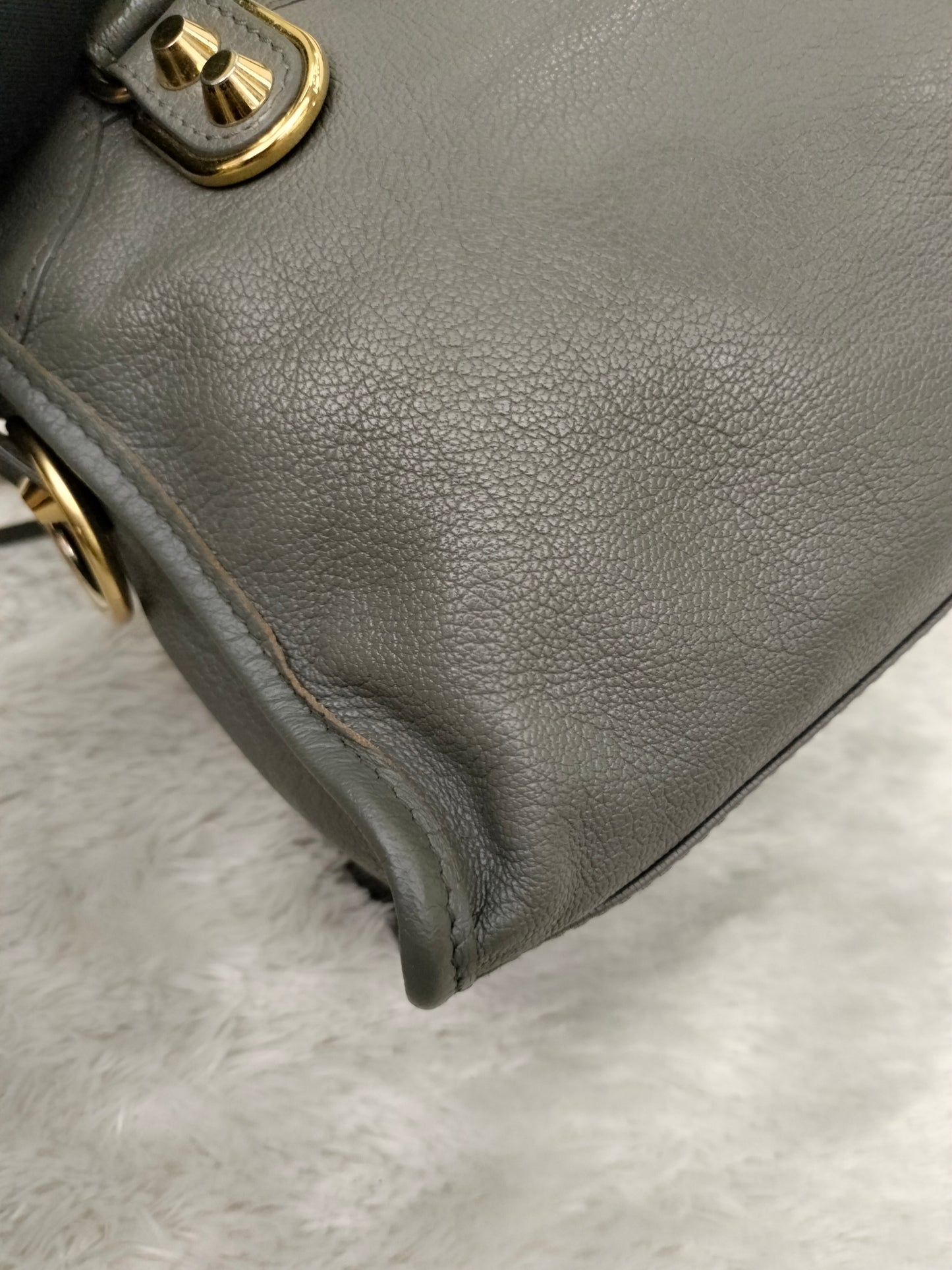 Balenciaga Mini City Edge Grey GHW 2017