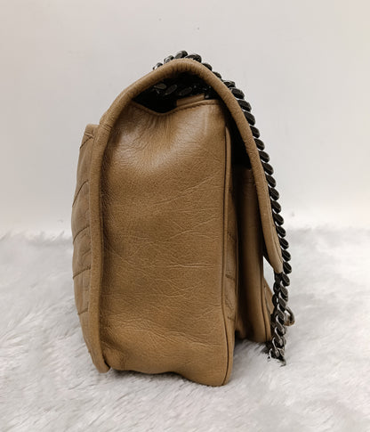 YsL Niki Medium Calfskin Dark Beige RHW 2020