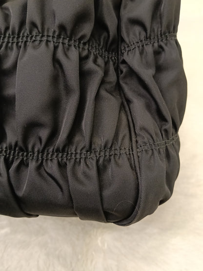 Prada Tessuto Gauffre Nylon Nero GHW
