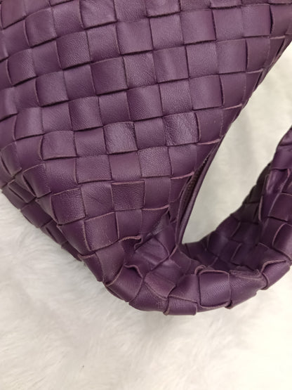 Bottega Veneta Teen Jodie Purple GHW