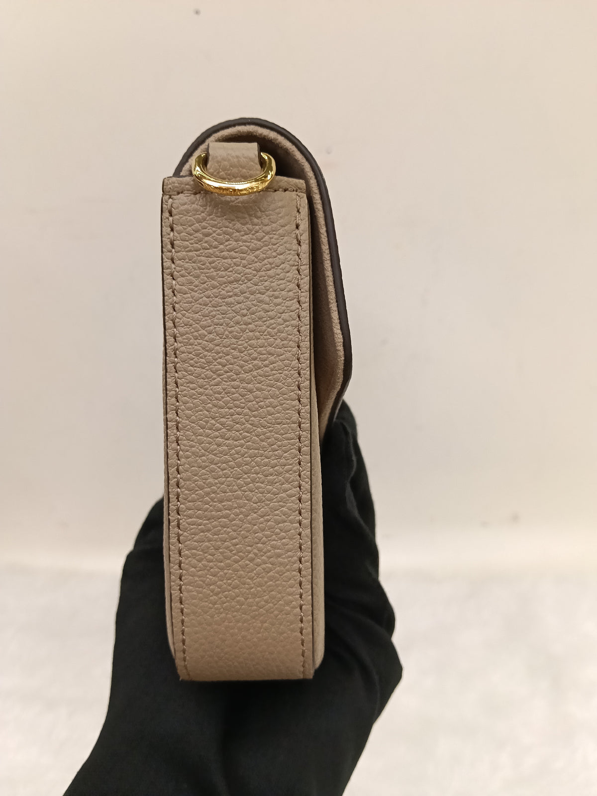 LV Felicie GM NV Monogram Empreinte Tourterelle Creme 2024 (CHIP)