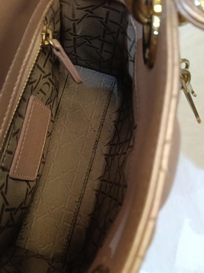 Lady Dior Mini Iridescent Lotus GHW 2017