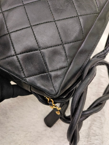 Chanel Camera Mini Twisted Lamb Black GHW #4