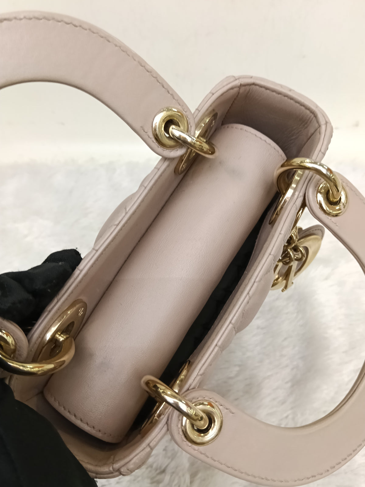 Lady Dior Mini Lamb Blush GHW 2017