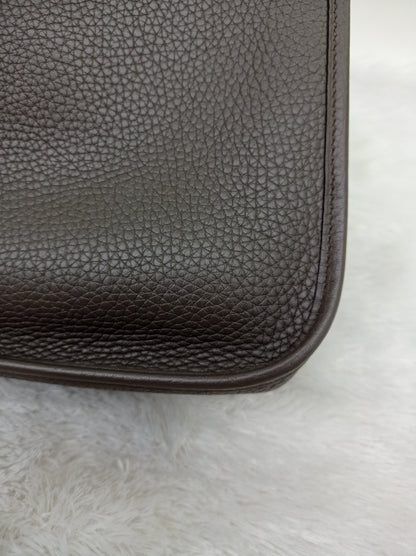 Hermes Mini Evelyne Clem Etain PHW #X