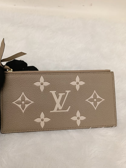 LV Felicie GM NV Monogram Empreinte Tourterelle Creme 2024 (CHIP)