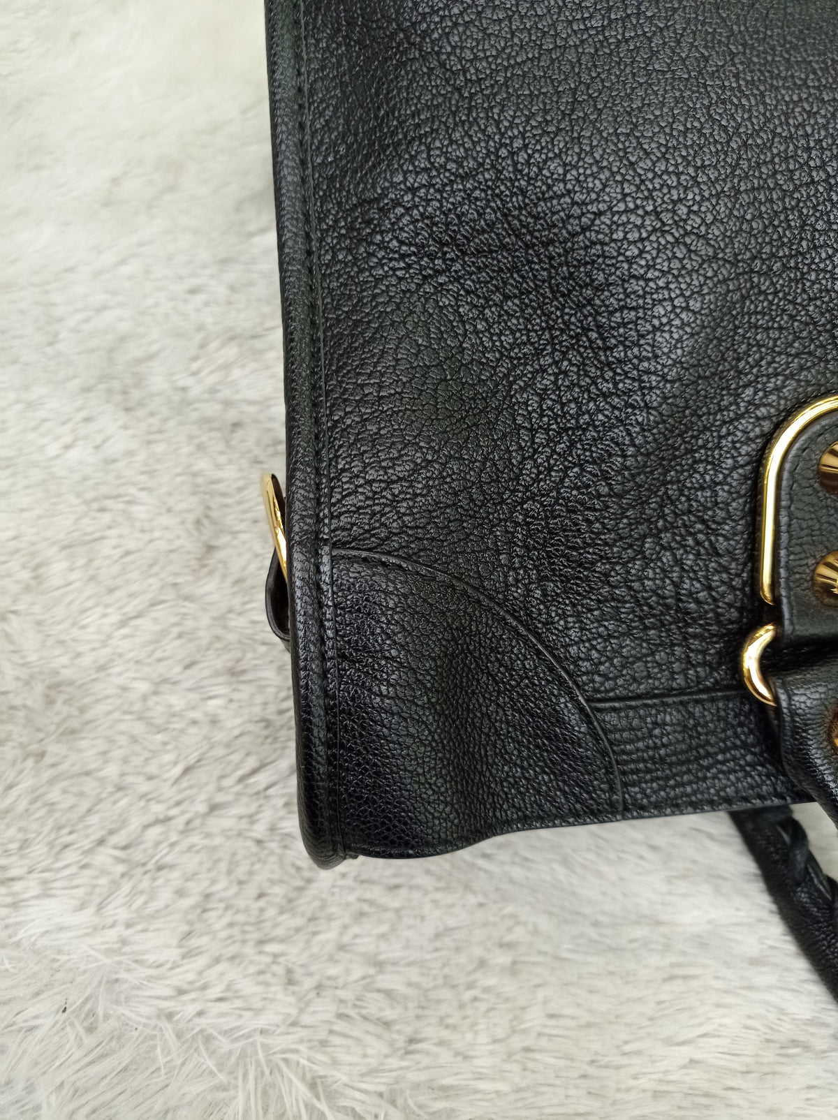 Balenciaga Reguler City Edge Black GHW 2016