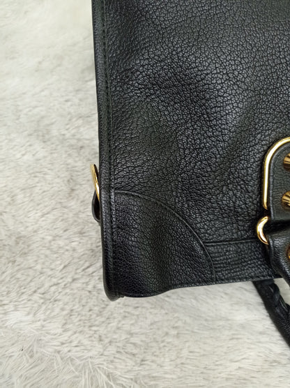 Balenciaga Reguler City Edge Black GHW 2016