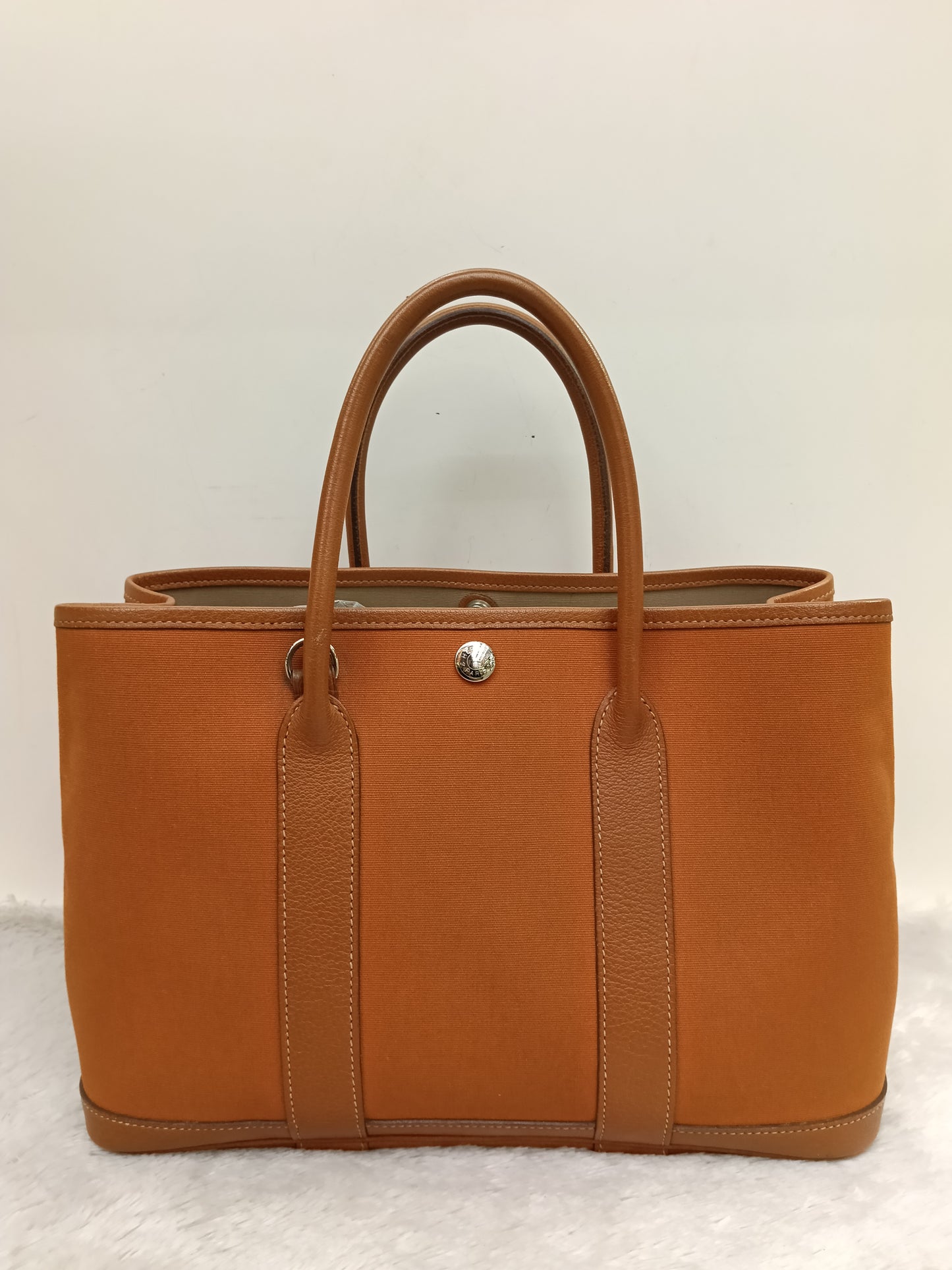Garden Party 30 Canvas Potiron Orange Terre Battue Negonda PHW #I square