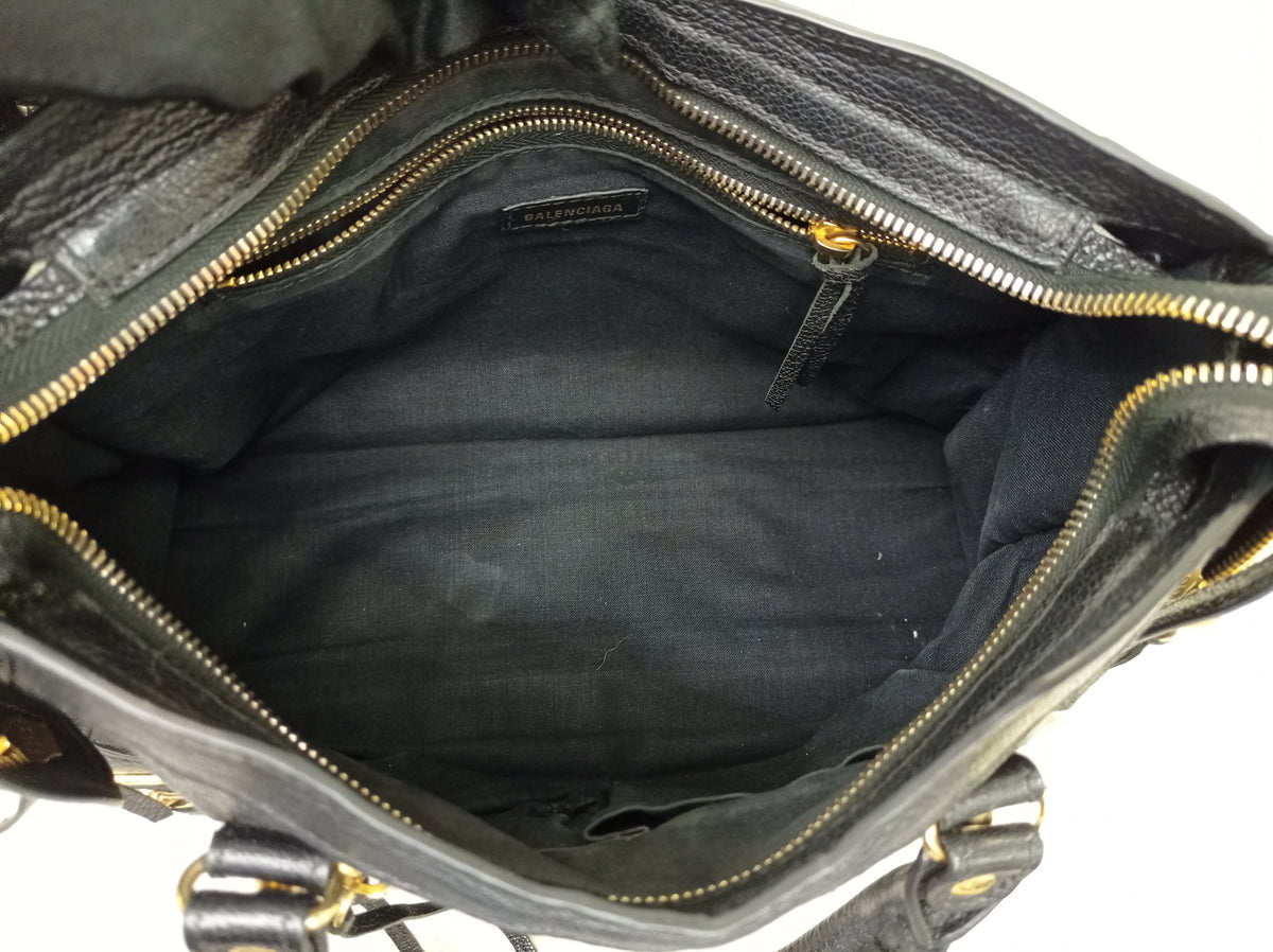 Balenciaga Small City Edge Black GHW 2020