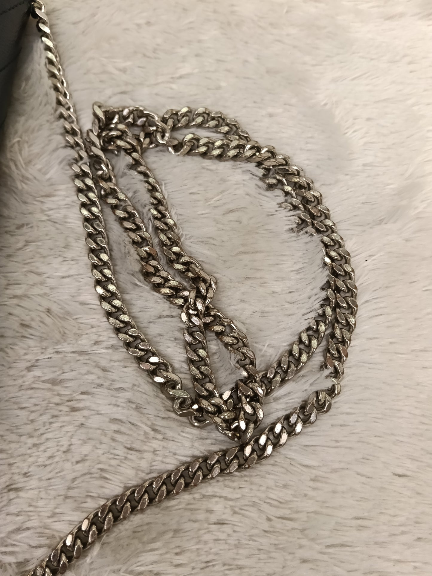 YsL WOC 22 Matelasse Monogramme Grained Navy SHW 2018