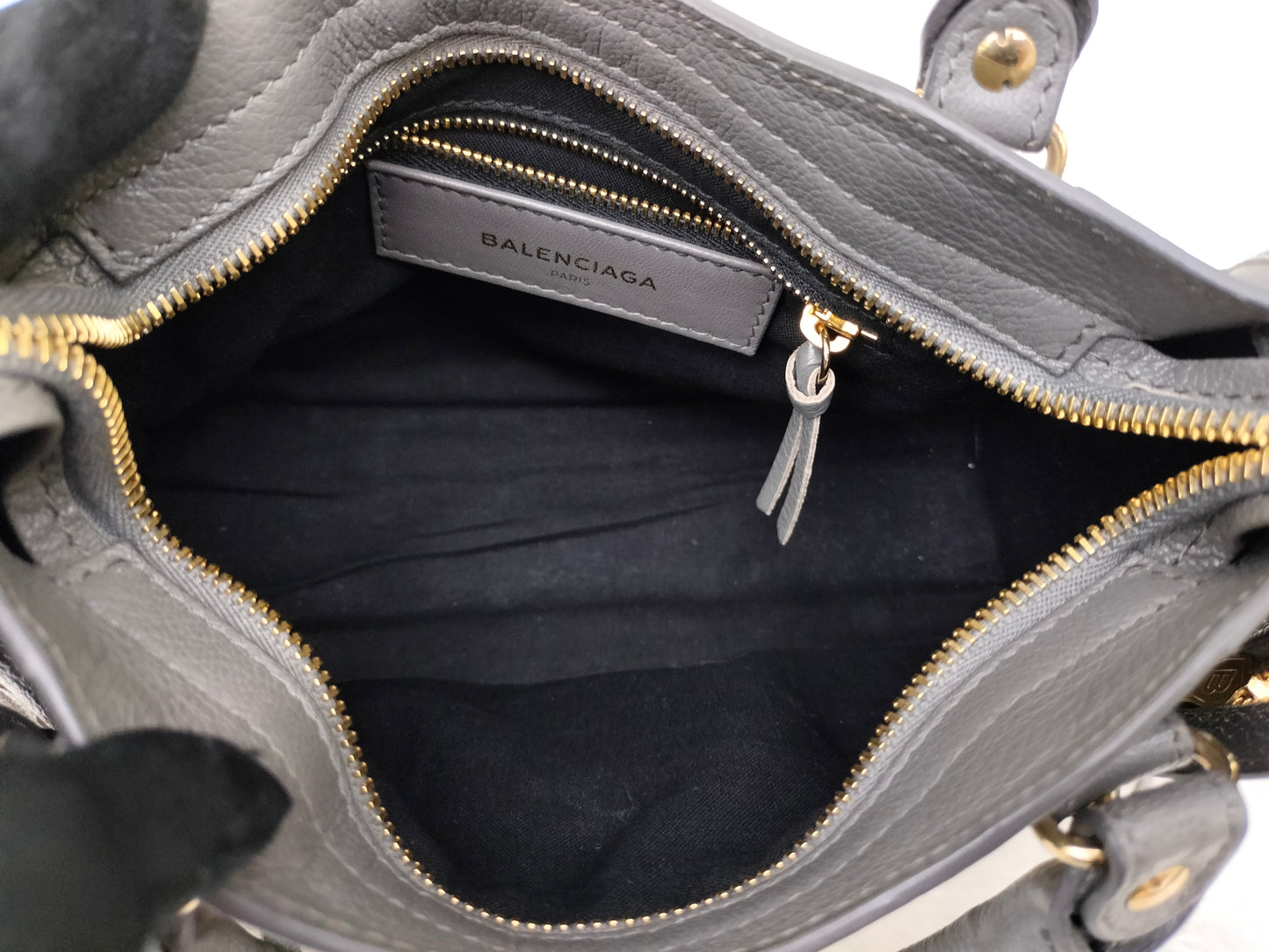 Balenciaga Mini City Edge Grey GHW 2017