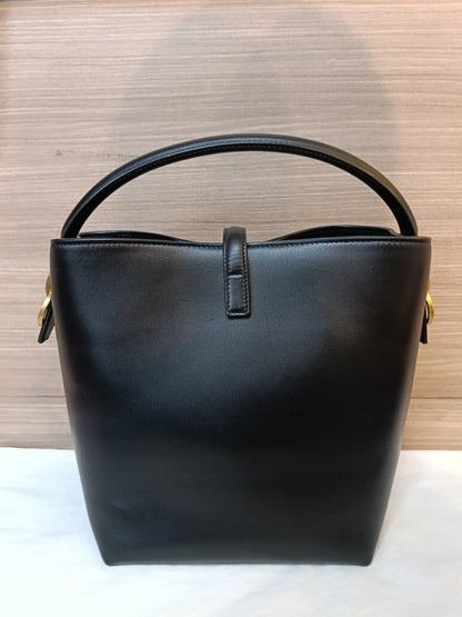 YsL Le37 Small Calfskin Black GHW 2023