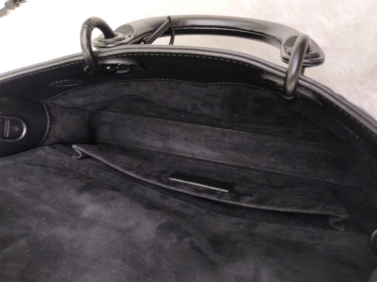 Dior Lady D'Joy Medium Cannage Diamond All Black 2022