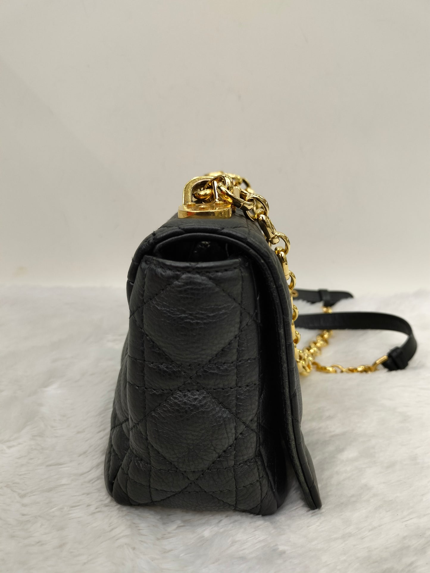 Dior Caro Small Black GHW 2021