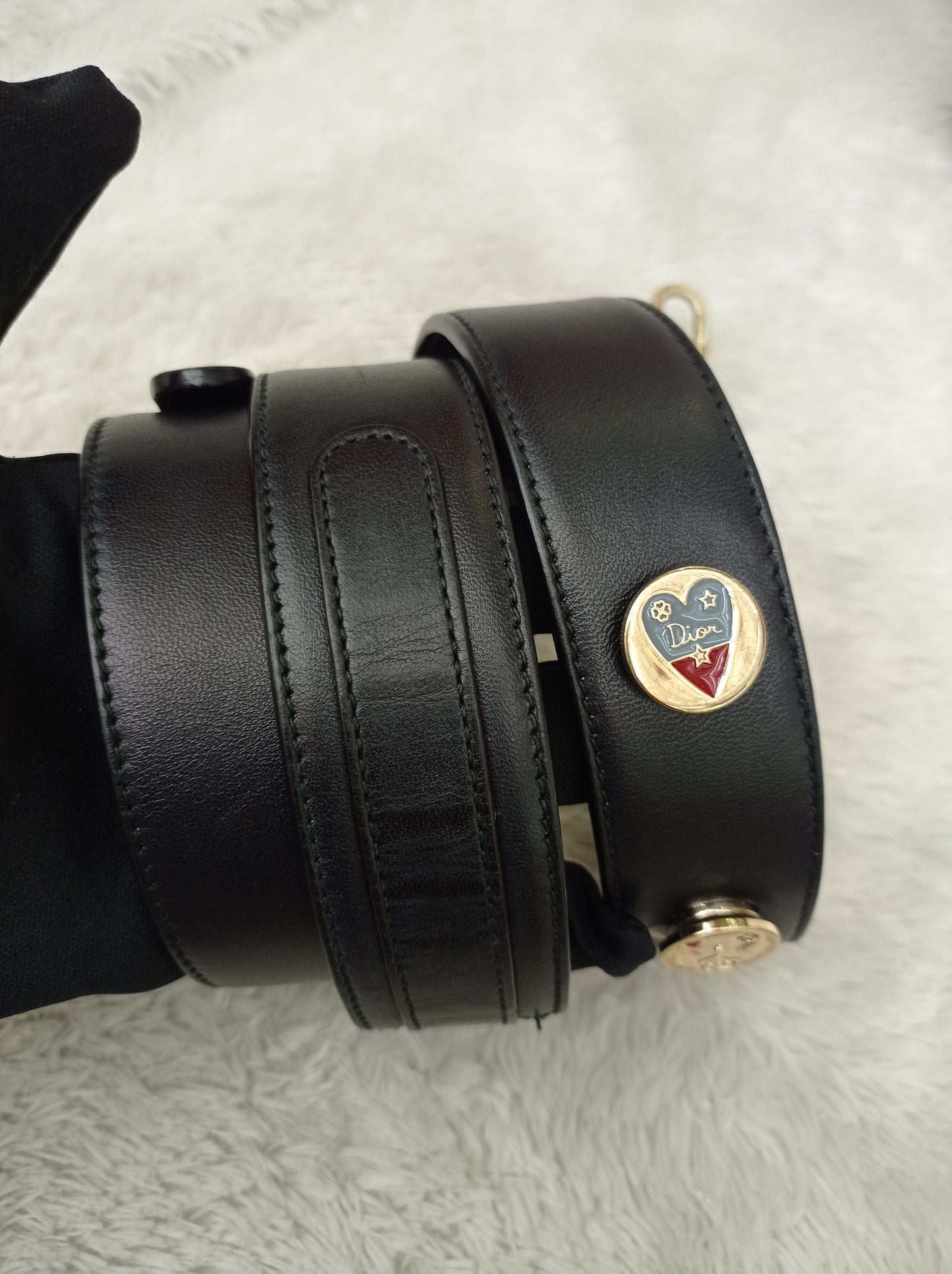 Lady Dior Small Lamb Black GHW 2018
