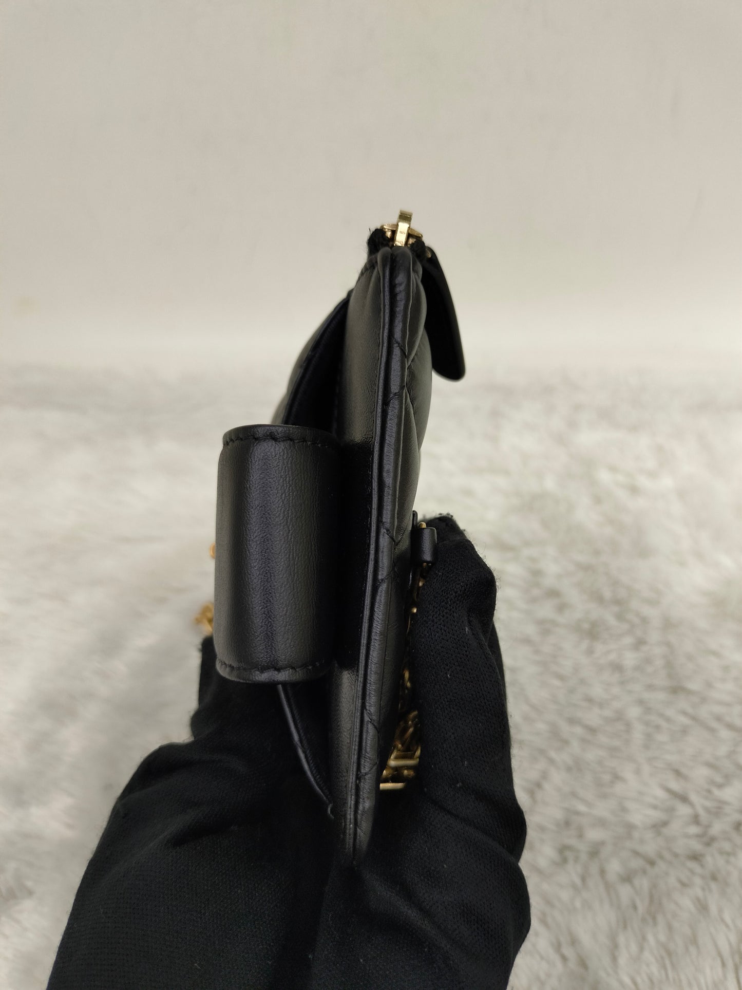 Chanel Reissue Phone Case Small Calfskin Black GHW #30