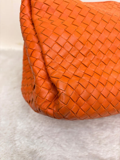 Bottega Veneta Parachute Intrecciato Tote Orange RHW 2011