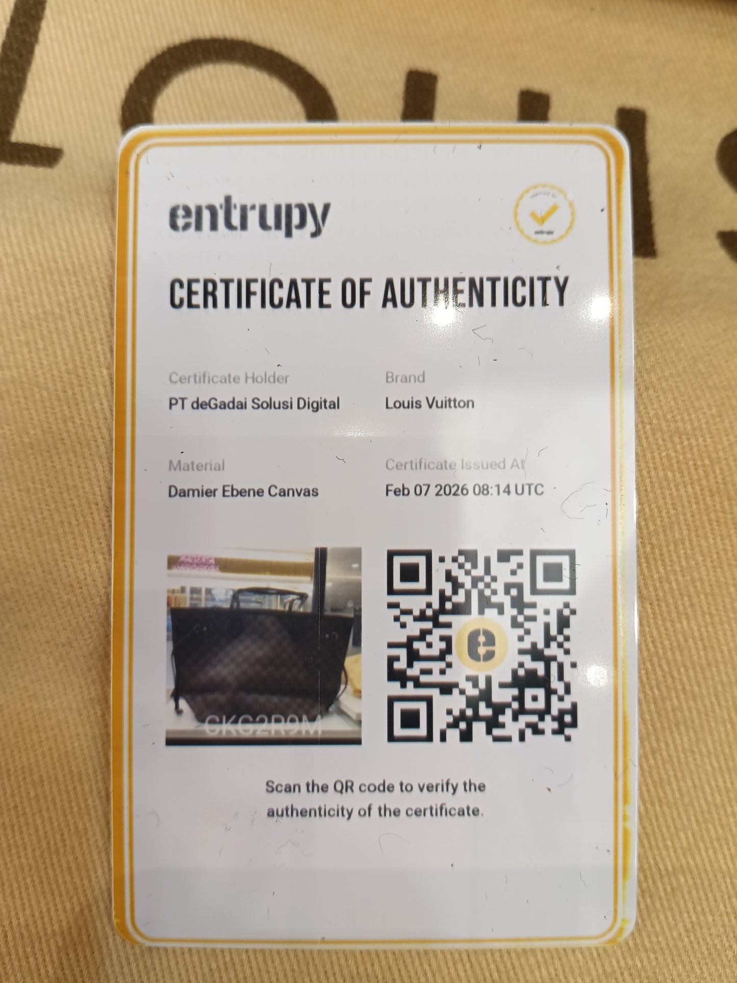 LV Neverfull MM Damier 2010