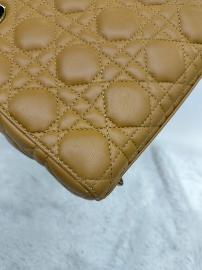 Lady Dior Small Amber Yellow GHW 2019