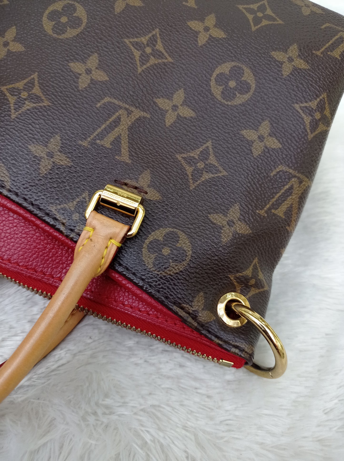 LV Pallas BB Monogram Cerise