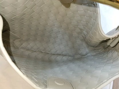 Bottega Veneta Sardine Top Handle Grey GHW