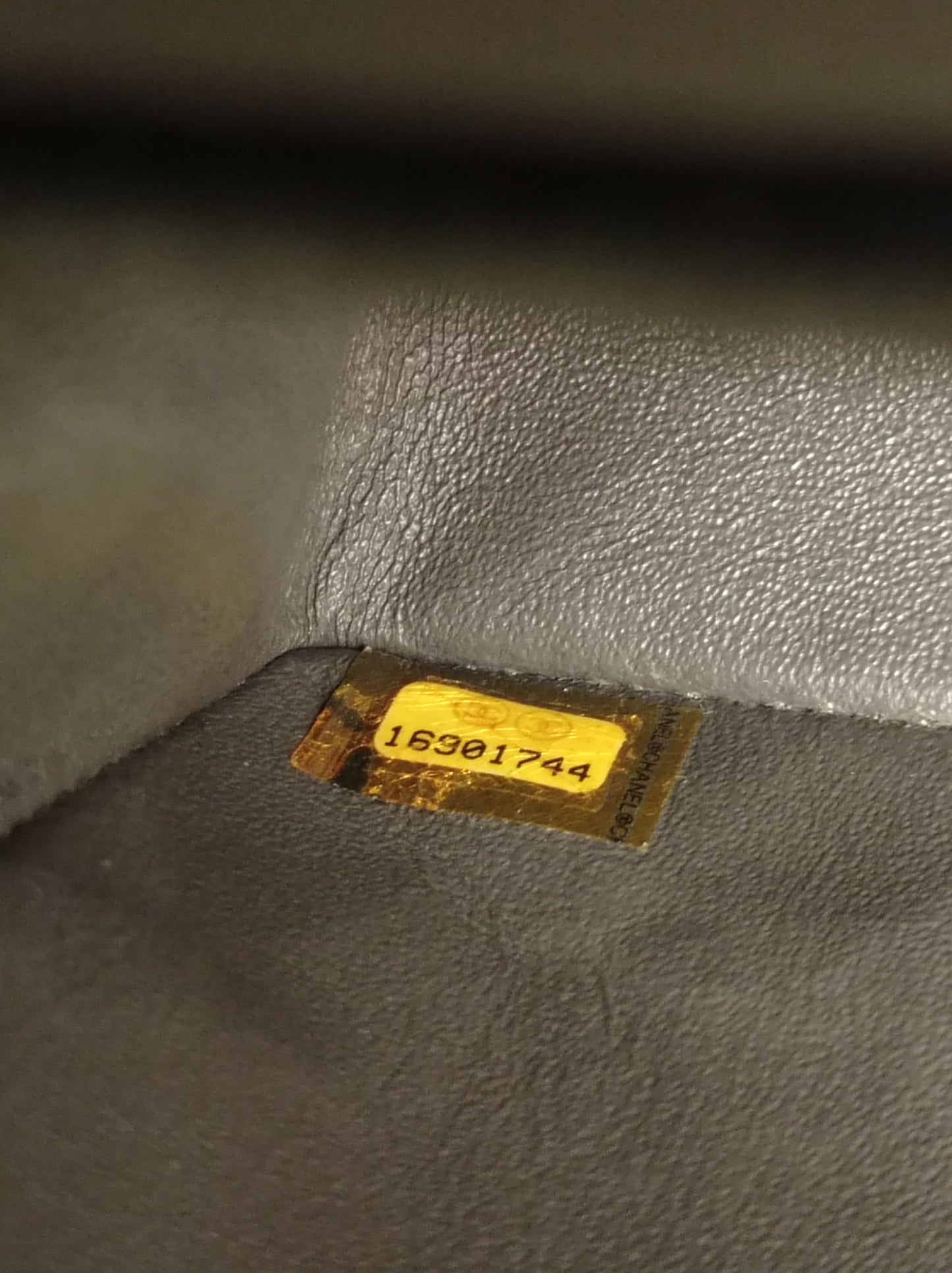 Chanel Medium Lamb Black SHW DF #16