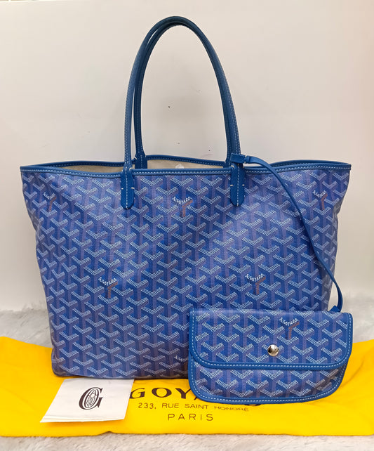 Goyard St Louis PM Blue 2019