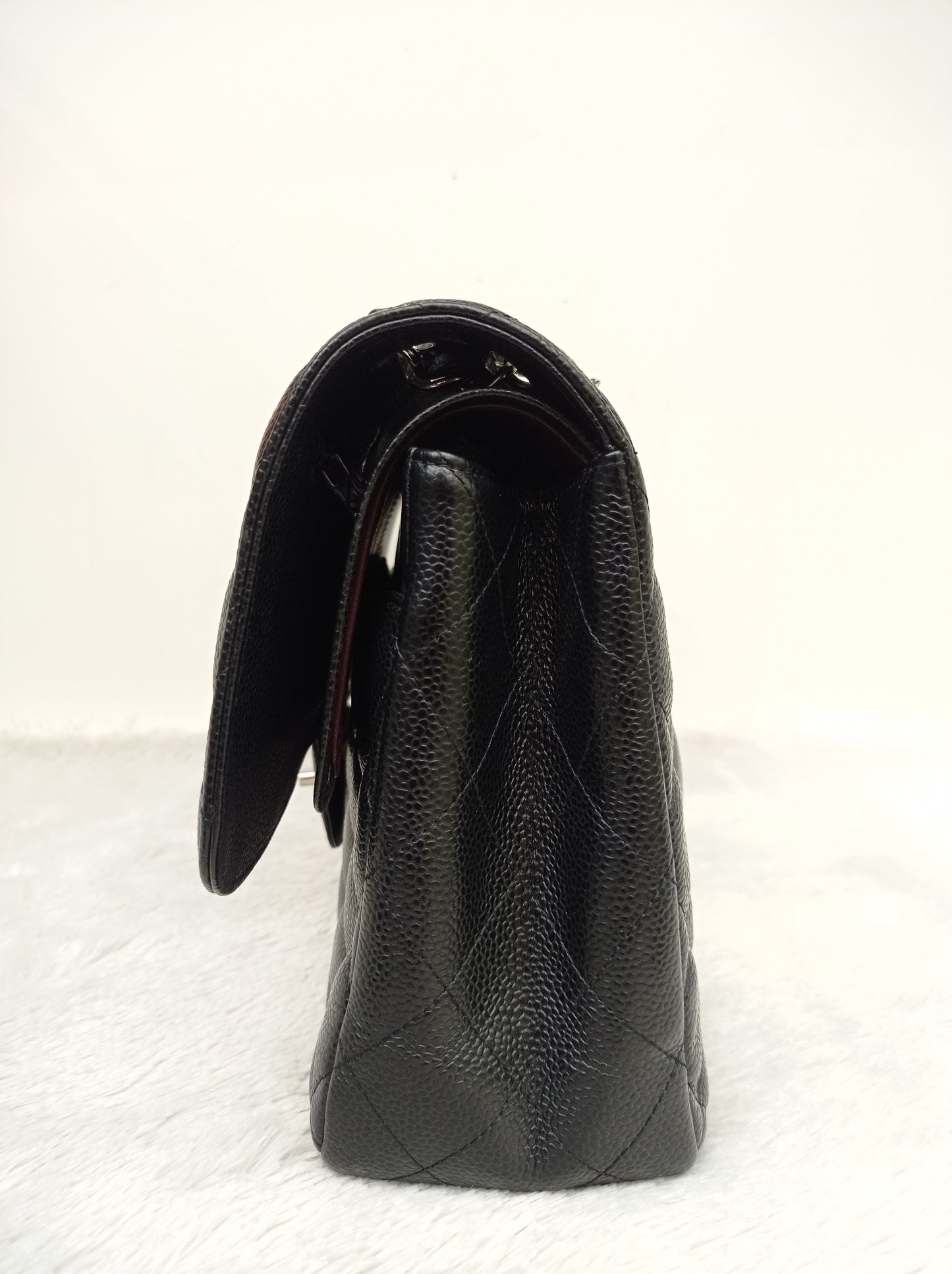 Chanel Jumbo Caviar Black SHW DF #26