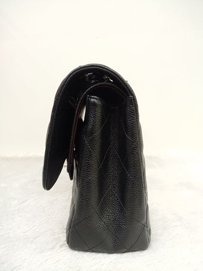 Chanel Jumbo Caviar Black SHW DF #26