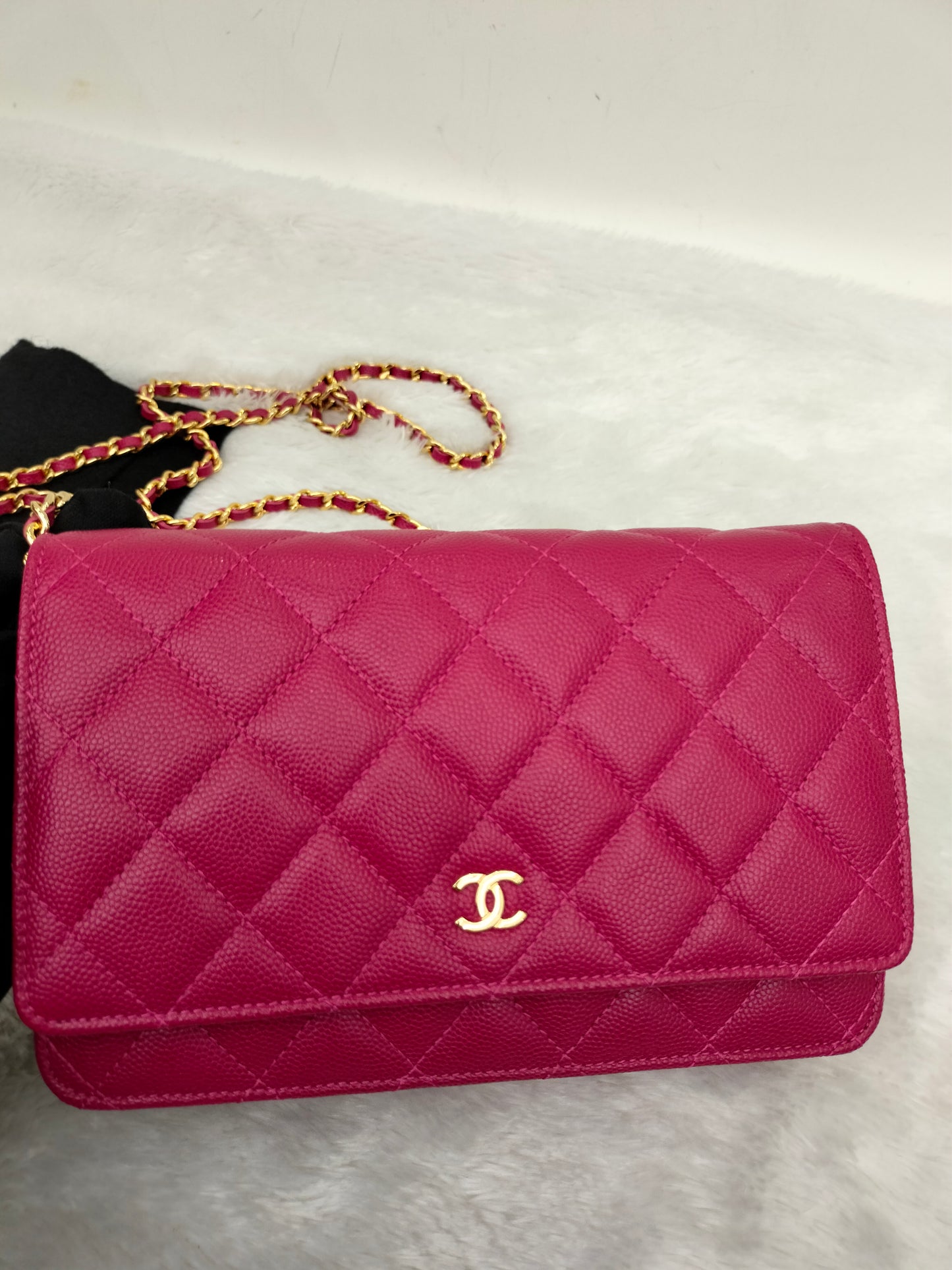 Chanel WOC Caviar Pink GHW #29