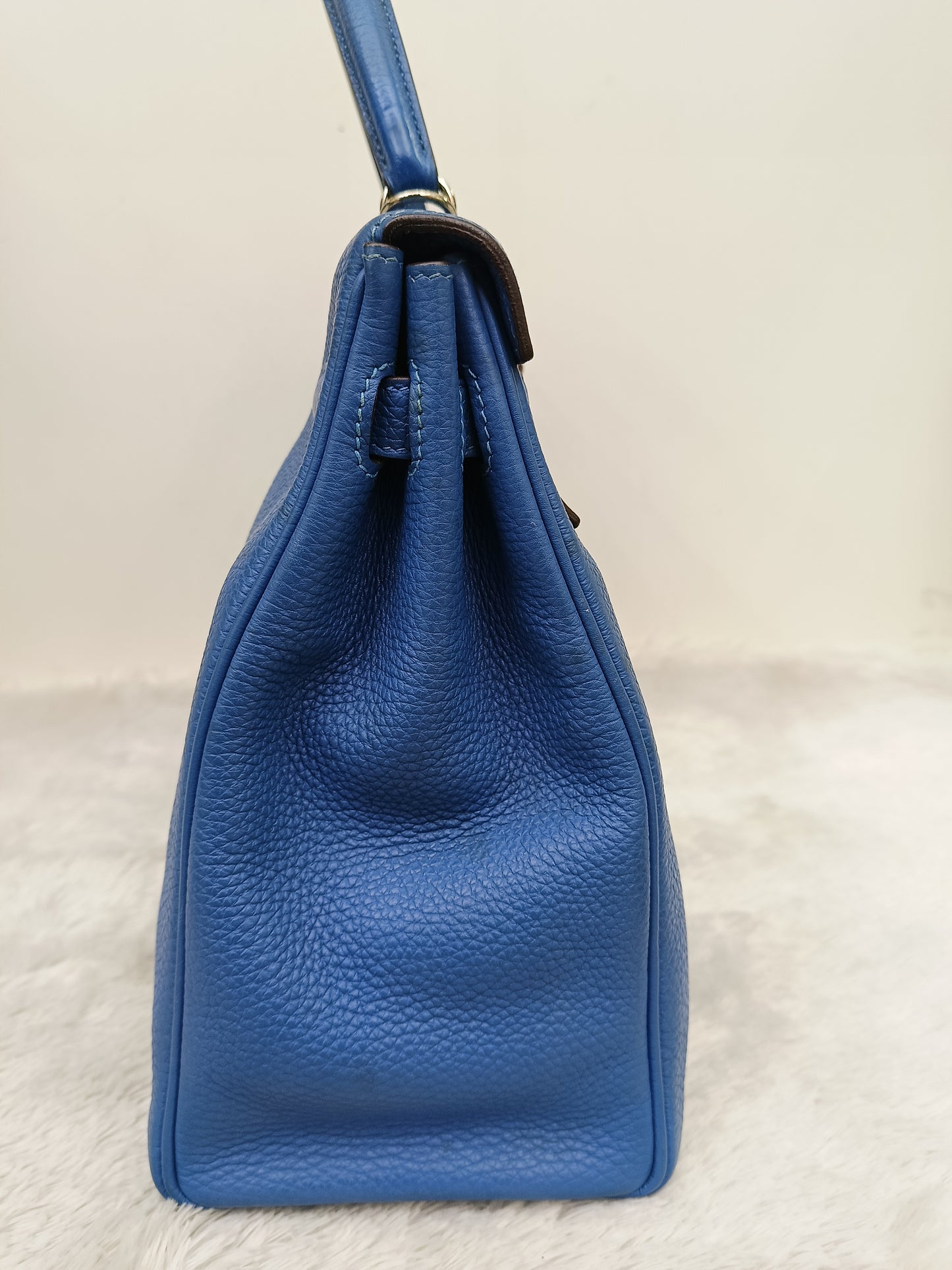 K35 Togo Blue Myconos PHW #O square