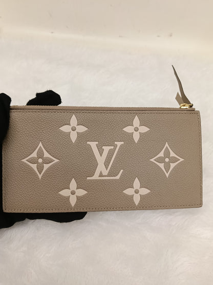 LV Felicie GM NV Monogram Empreinte Tourterelle Creme 2024 (CHIP)