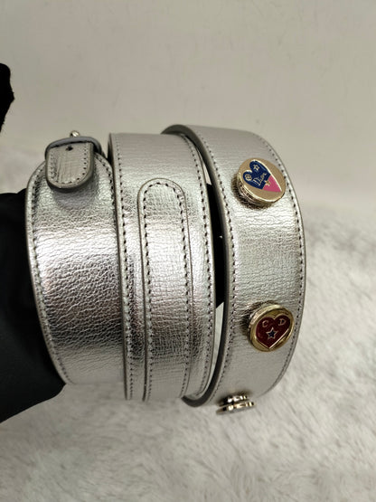 Lady Dior Small Metallic Silver SHW 2019