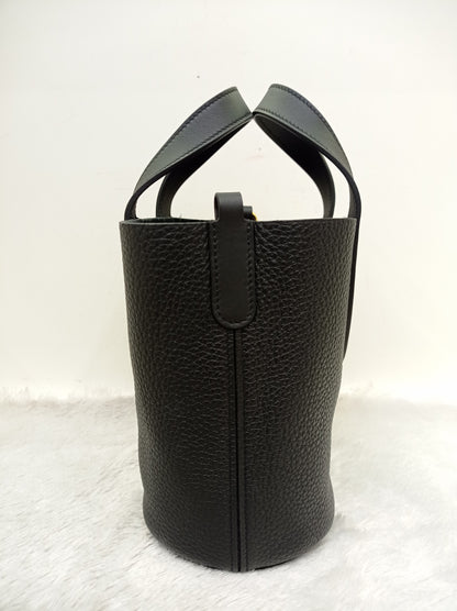 *LikeNew* Hermes In The Loop 18 Clem Swift Noir GHW #W