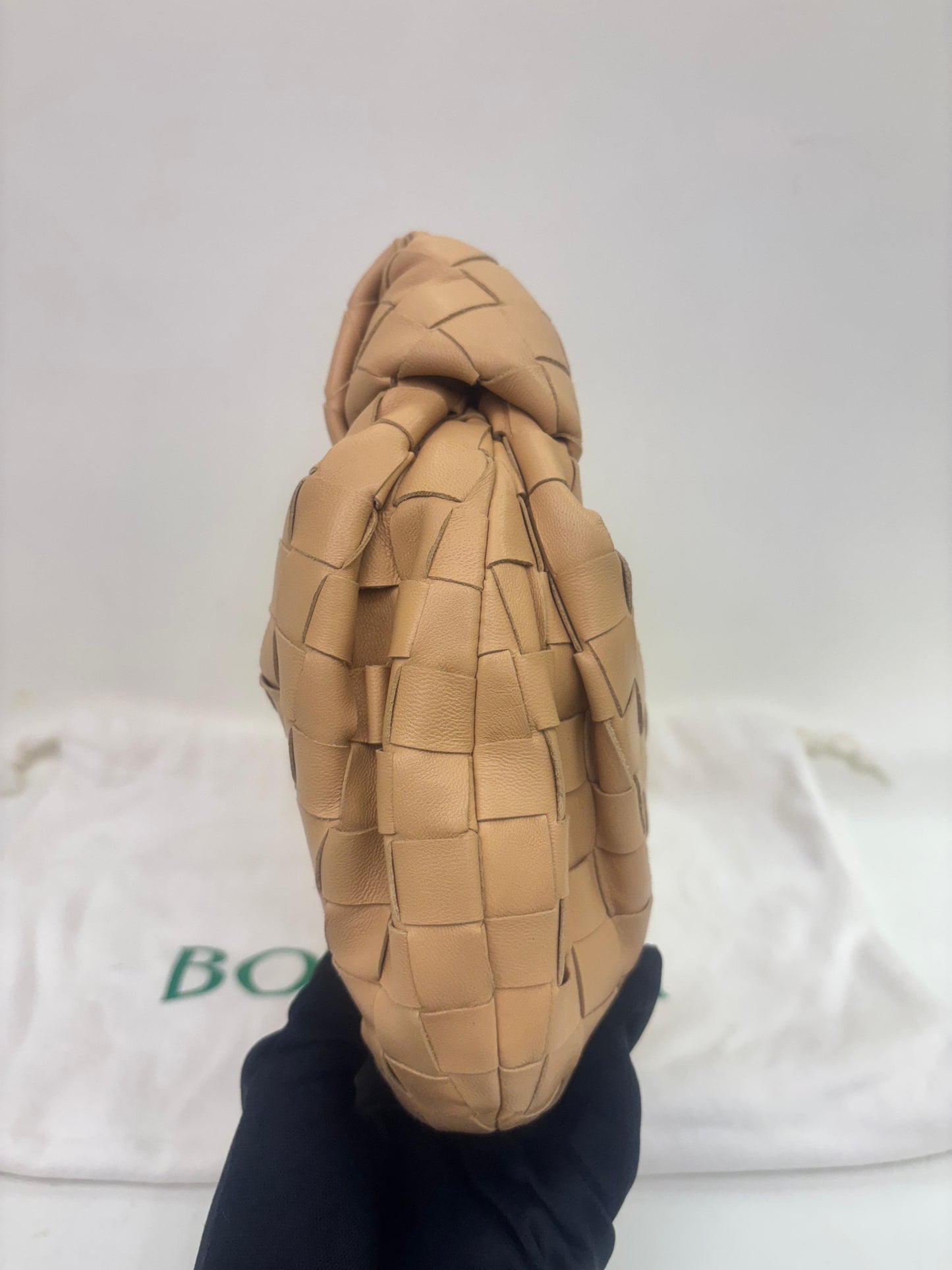 Bottega Veneta Mini Jodie Almond GHW