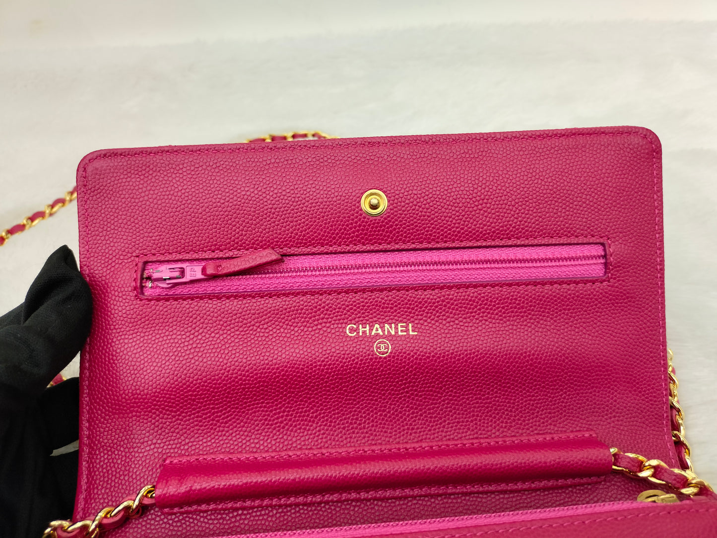 Chanel WOC Caviar Pink GHW #29