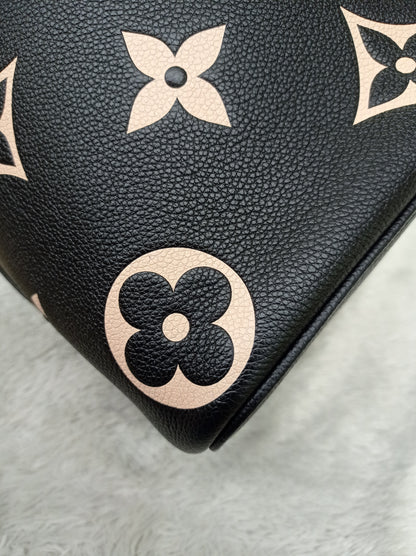 LV Neo Noe MM Monogram Empreinte Noir Creme (CHIP)