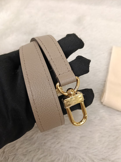 LV Diane PM ST NM Monogram Empreinte Tourterelle Creme 2025 (CHIP)