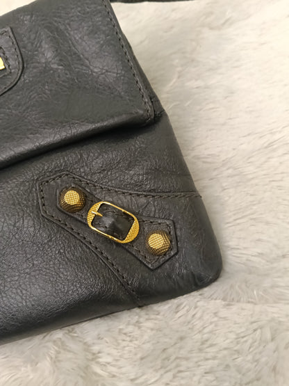 Balenciaga Envelope Clutch Giant Gris GHW 2015