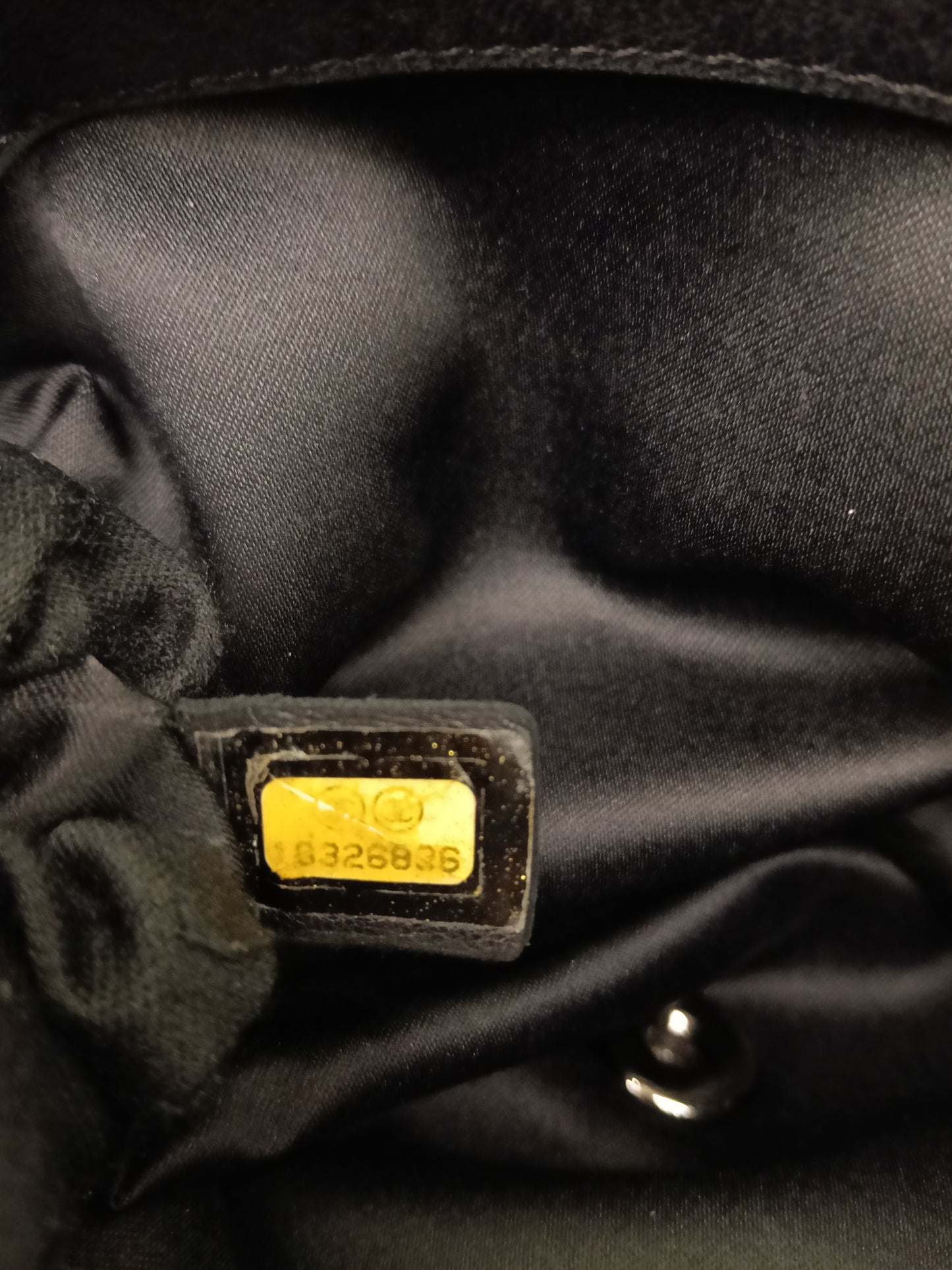 Chanel Accordion Flap Mini Lamb Black SHW #18